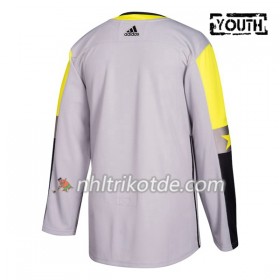 2018 NHL All-Star Trikot Metro Division Blank Adidas Grau Authentic - Kinder